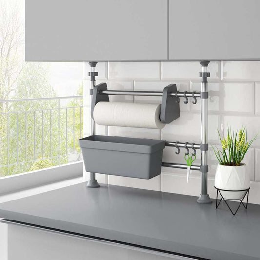Kitchen Organiser | Silver | Aluminium, PP, Polyethylene, Polystyrene