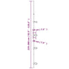 4-Tier Telescopic Shower Corner Shelf Silver Aluminum