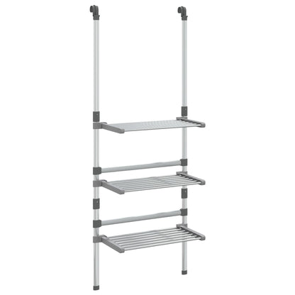 3-Tier Hanging Laundry Drying Rack Aluminium