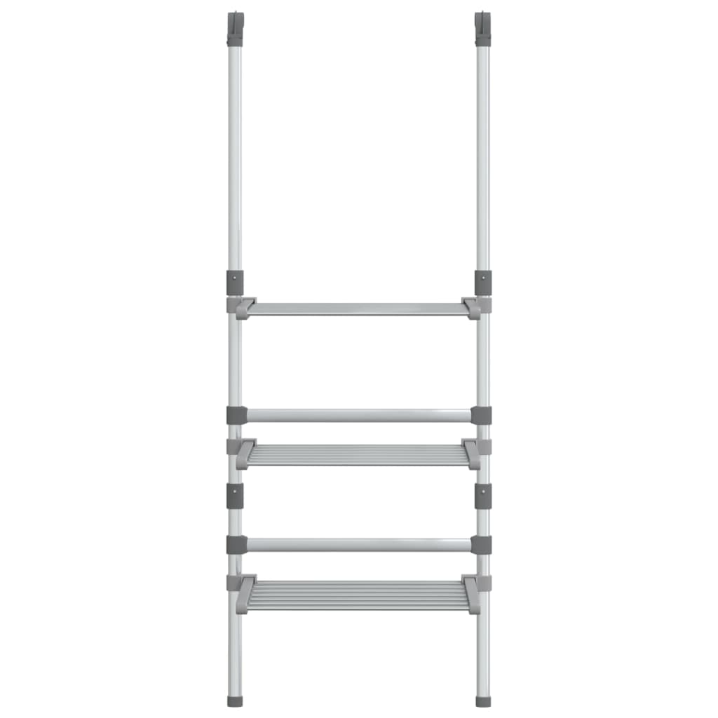 3-Tier Hanging Laundry Drying Rack Aluminium