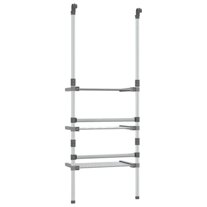 3-Tier Hanging Laundry Drying Rack Aluminium