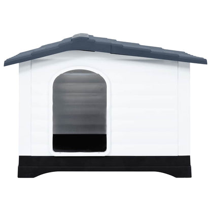 Dog House Grey 35.6x26.8x26.0" Polypropylene