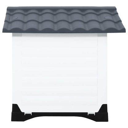 Dog House Grey 35.6x26.8x26.0" Polypropylene