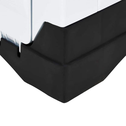 Dog House Grey 35.6x26.8x26.0" Polypropylene