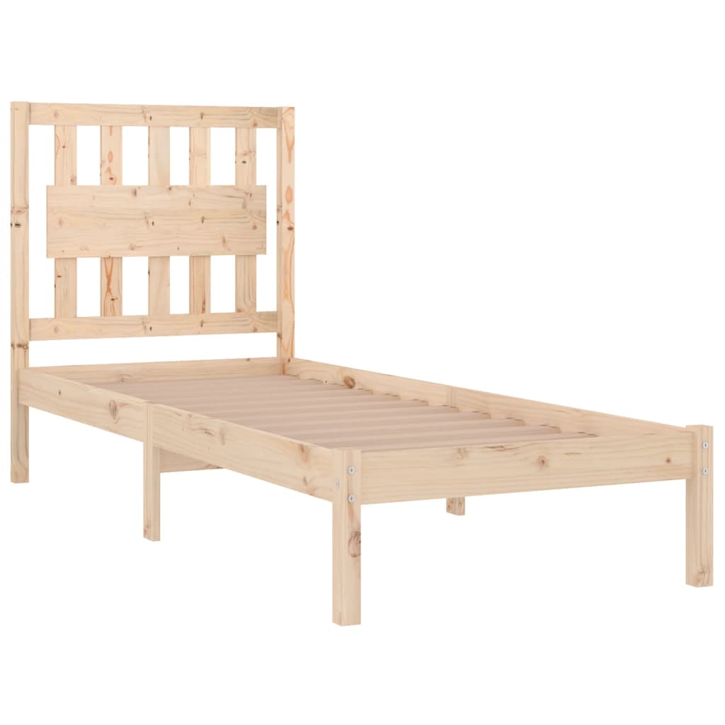 Bed Frame | Pine | Solid pinewood | Single | Stylish Features | Bed Frame