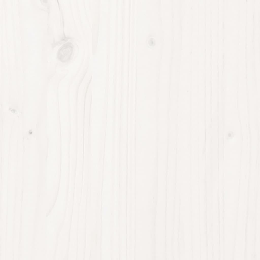 Bed Frame | White | Solid pine wood, Plywood | Single | Modern
