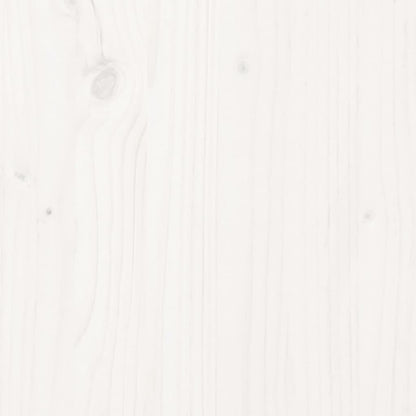 Bed Frame | White | Solid pine wood, Plywood | Single | Modern