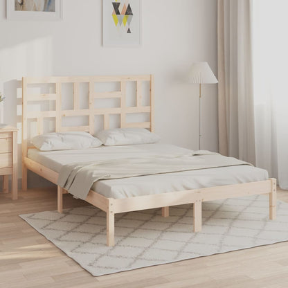 Bed Frame | Natural Pine | Solid pine wood | Double | Durable | Bed Frame