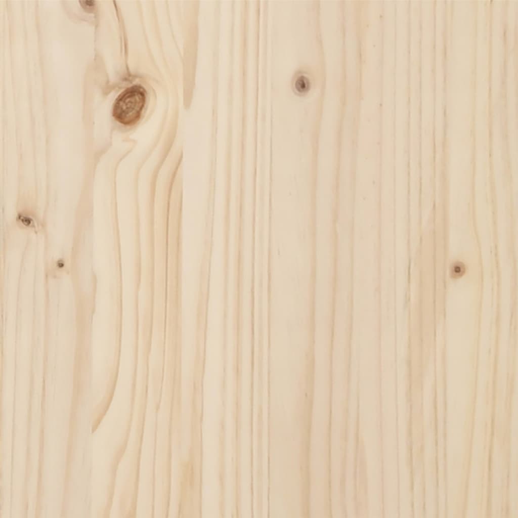 Bed Frame | Natural Wood | Solid pinewood | Double | Durable | Bed Frame