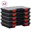 Assortment Boxes 10 pcs 34.5x25x5 cm Polypropylene