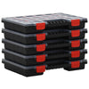 Assortment Boxes 10 pcs 34.5x25x5 cm Polypropylene