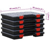 Assortment Boxes 10 pcs 40x30x5 cm Polypropylene