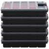 Assortment Boxes 10 pcs 40x30x5 cm Polypropylene