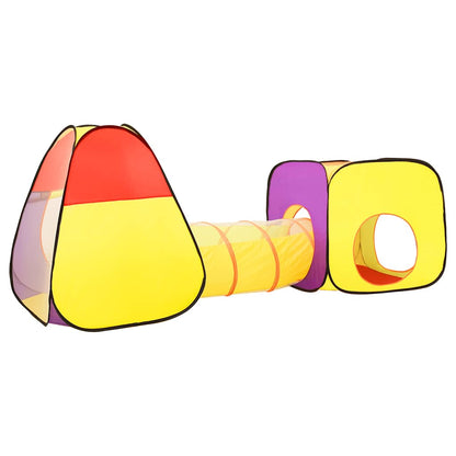 Children Play Tent with 250 Balls Multicolour 255x80x100 cm