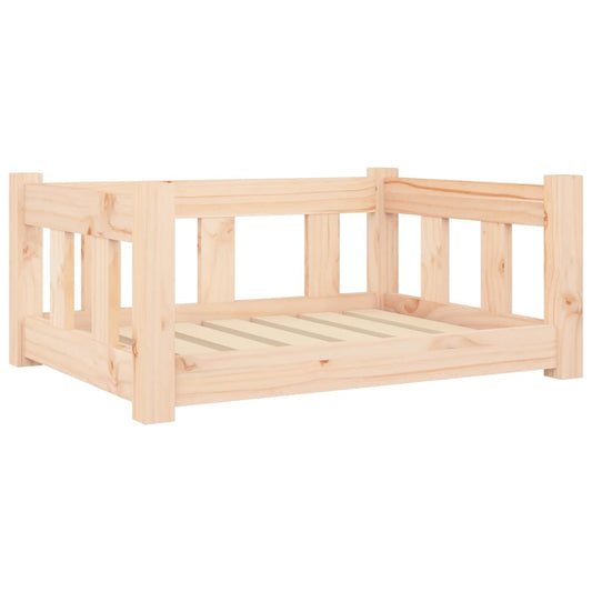 Dog Bed 65,5x50,5x28 cm Solid Wood Pine