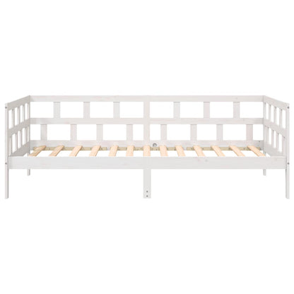 Day Bed | White | Solid pine wood | 90x200 cm