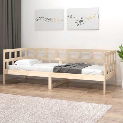 Day Bed | Natural wood | Solid pine wood (untreated) | Single