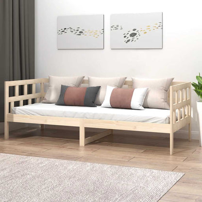 Day Bed | Natural wood | Solid pine wood (untreated) | Single