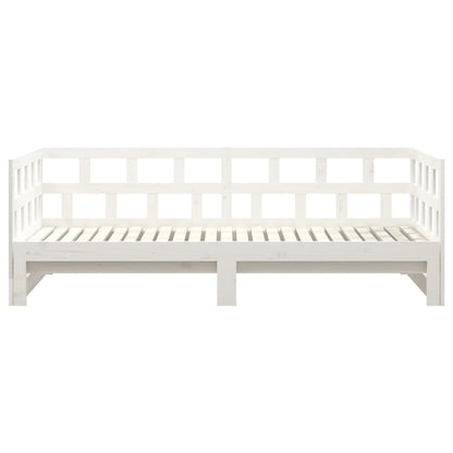 Day Bed | White | Solid pine wood | 2x
