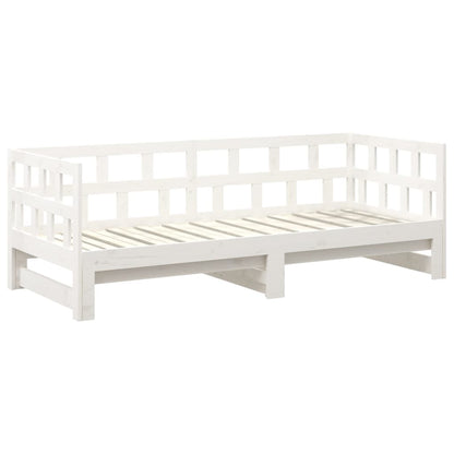Day Bed | White | Solid pine wood | 2x