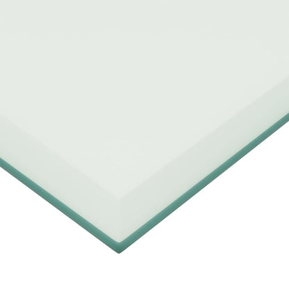 Table Top Transparent 60x60 cm Tempered Glass