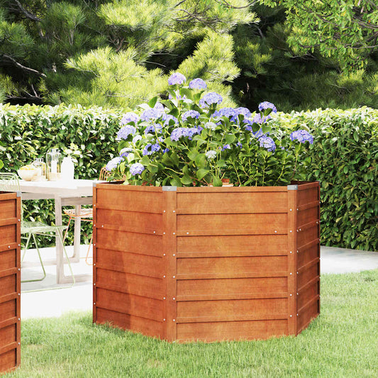 Garden Raised Bed | Rusty | Corten steel | Large | Tough
