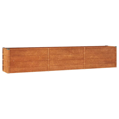 Garden Raised Bed | Rusty | Corten steel | 240 cm x 40 cm x 45 cm