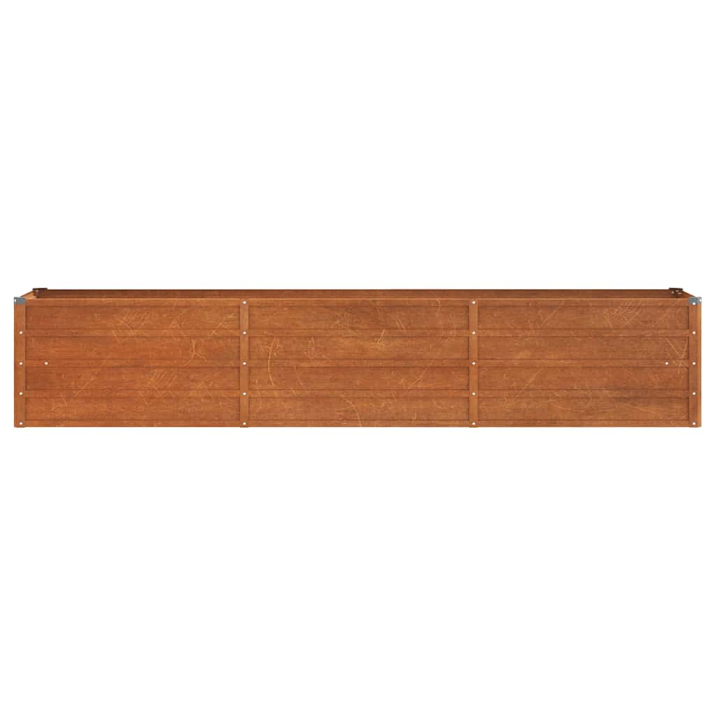 Garden Raised Bed | Rusty | Corten steel | 240 cm x 40 cm x 45 cm