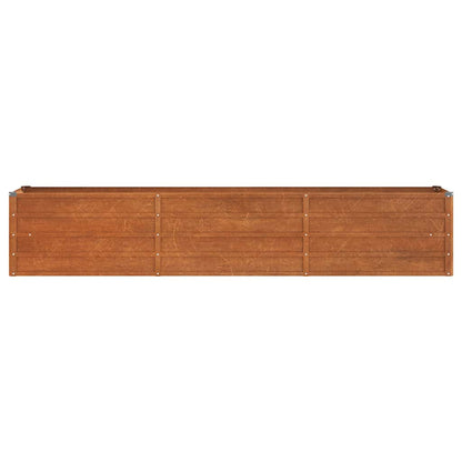 Garden Raised Bed | Rusty | Corten steel | 240 cm x 40 cm x 45 cm