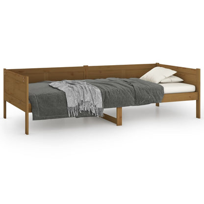 Day Bed | Honey brown | Solid pine wood | Single