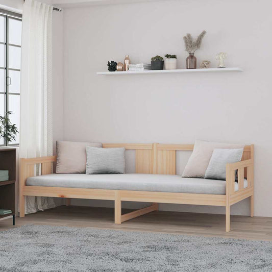 Day Bed without Mattress Solid Wood Pine 80x200 cm