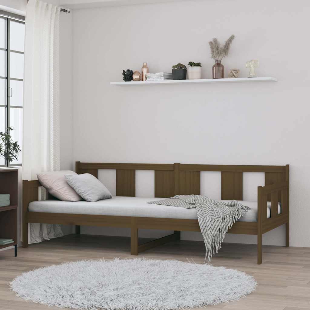 Day Bed | Honey Brown | Solid Pine Wood