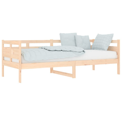 Day Bed | Natural Wood | Solid Pine Wood, Plywood | Single