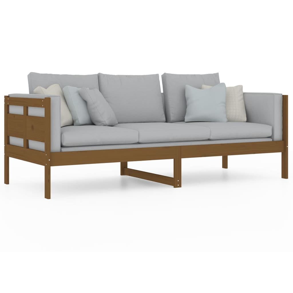 Day Bed | Honey brown | Solid pine wood, plywood | Single