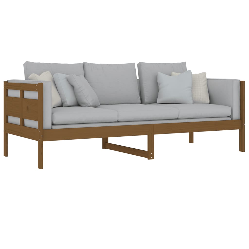 Day Bed | Honey brown | Solid pine wood, plywood | Single