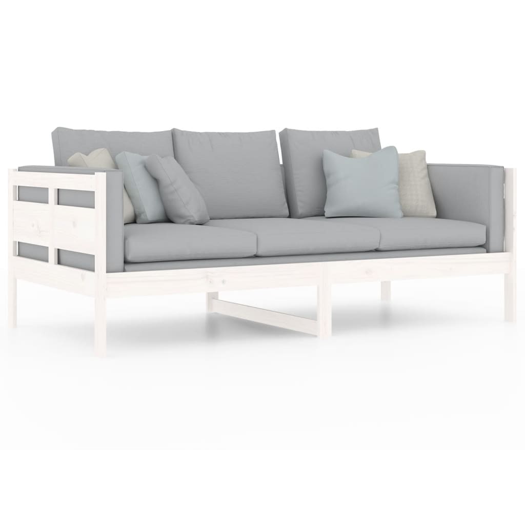 Day Bed | White | Solid pine wood, plywood | Single