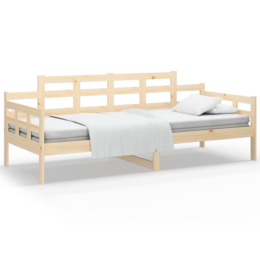 Day Bed without Mattress Solid Wood Pine 90x200 cm
