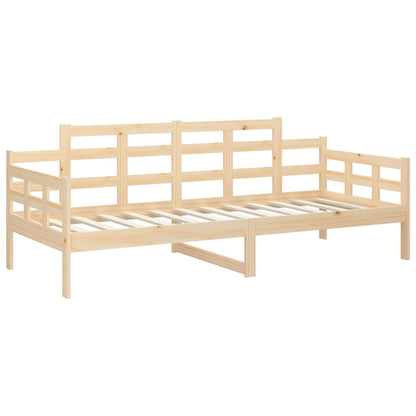 Day Bed without Mattress Solid Wood Pine 90x200 cm