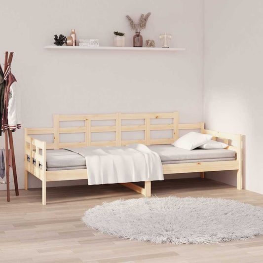 Day Bed | Natural Pine | Solid pine wood and plywood | Single