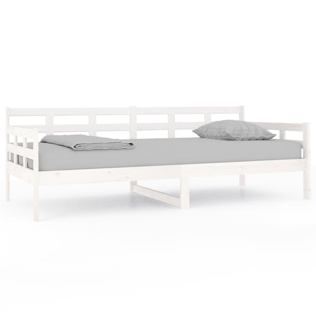 Day Bed | White | Solid pine wood | 90 x 200 cm