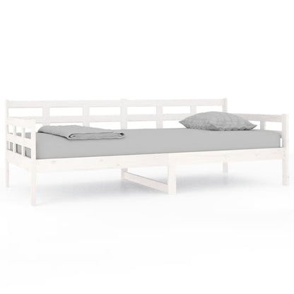 Day Bed | White | Solid pine wood | 90 x 200 cm