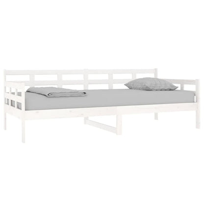 Day Bed | White | Solid pine wood | 90 x 200 cm