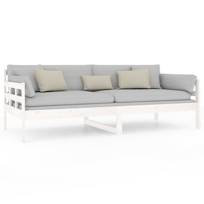 Day Bed | White | Solid pine wood | 90 x 200 cm