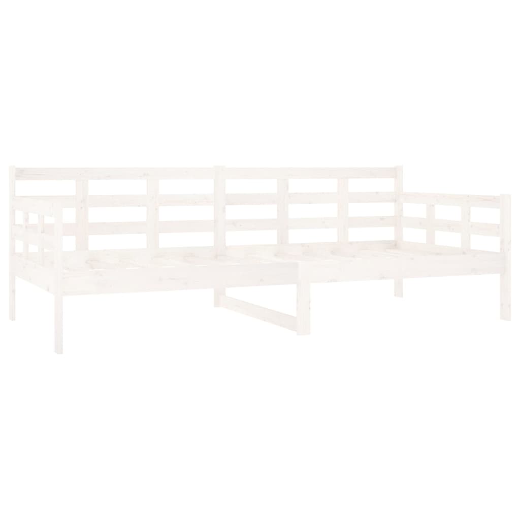 Day Bed | White | Solid pine wood | 90 x 200 cm