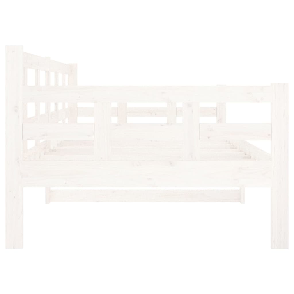 Day Bed | White | Solid pine wood | 90 x 200 cm
