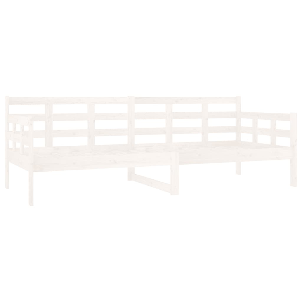 Day Bed | White | Solid pine wood | 80x200 cm