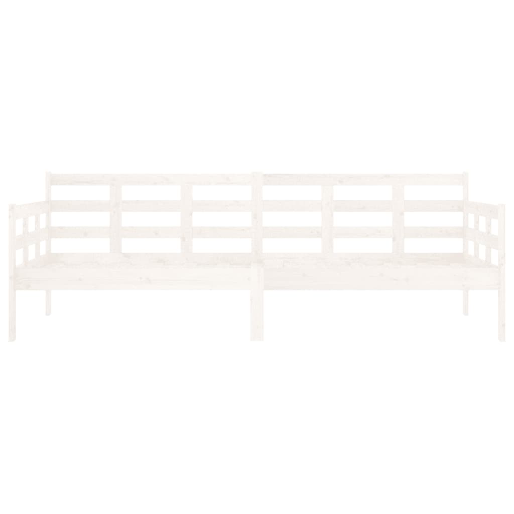 Day Bed | White | Solid pine wood | 80x200 cm