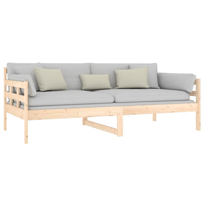 Day Bed | Natural Pine | Solid Pine Wood | Single size
