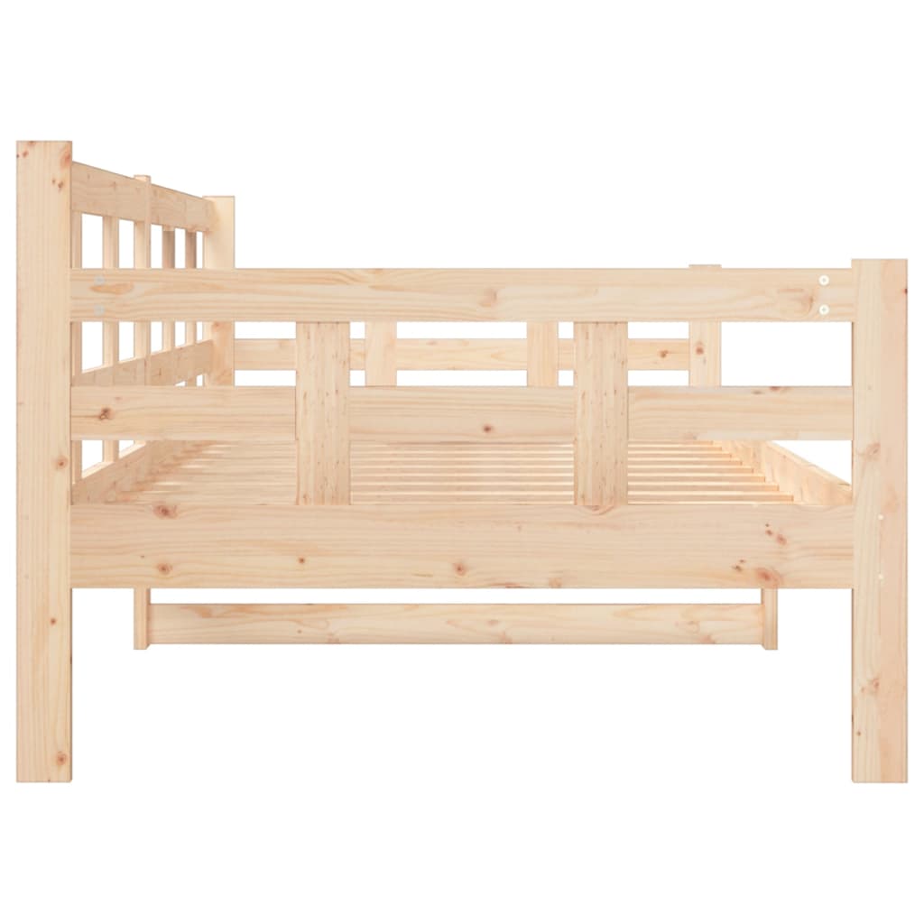 Day Bed | Natural Pine | Solid Pine Wood | Single size