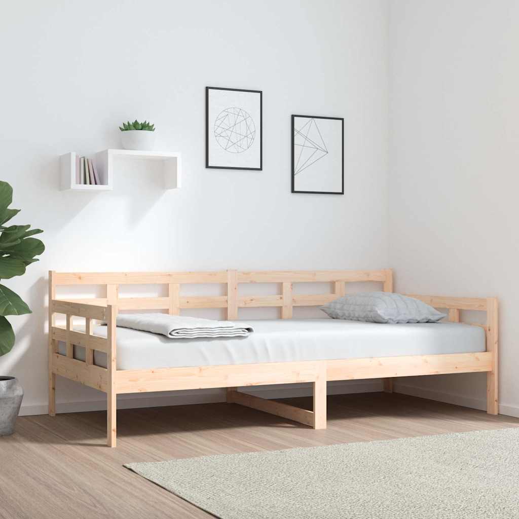 Day Bed | Natural Pine | Solid Pine Wood | Single size